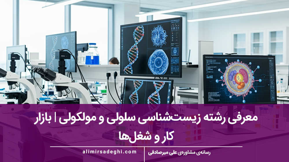 بررسی رشته زیست شناسی سلولی مولکولی