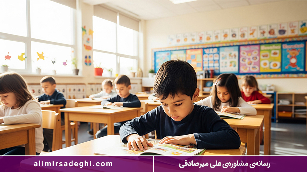 درس های کلاس اول دبستان