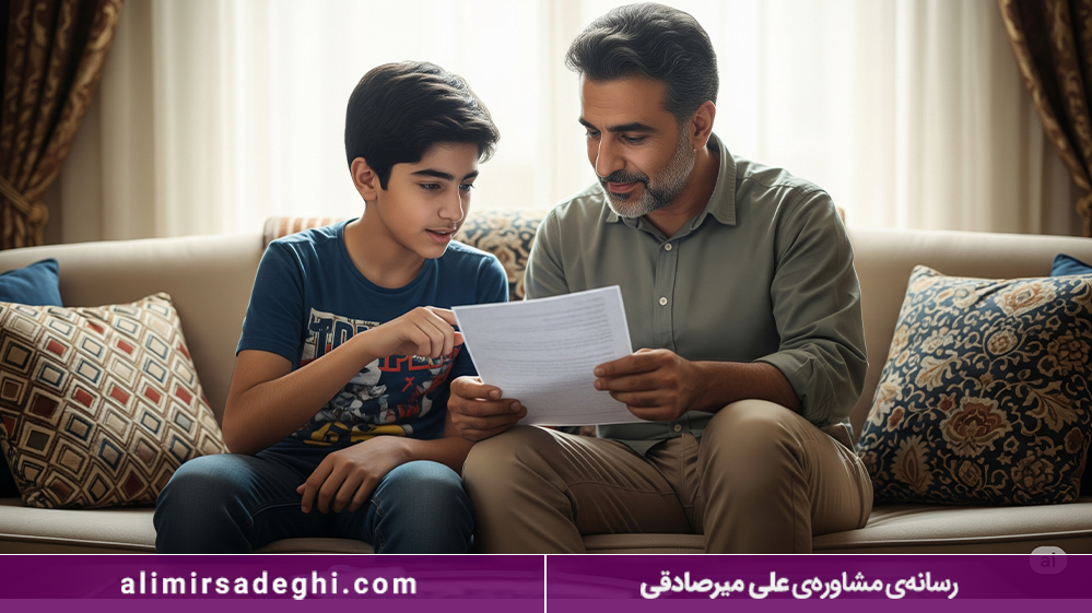 نقش والدین در انتخاب رشته فررزندان