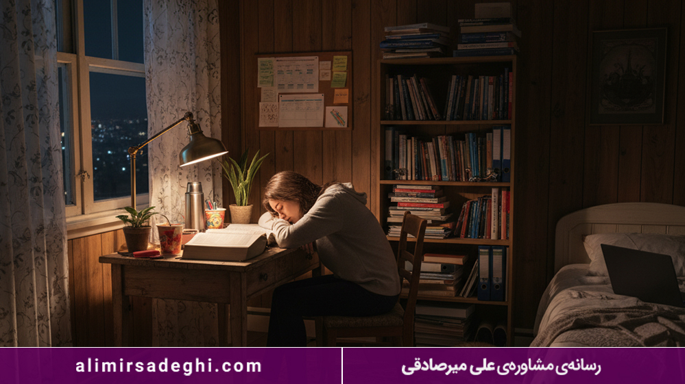 دلایل خستگی ماه‌های آخر کنکور 