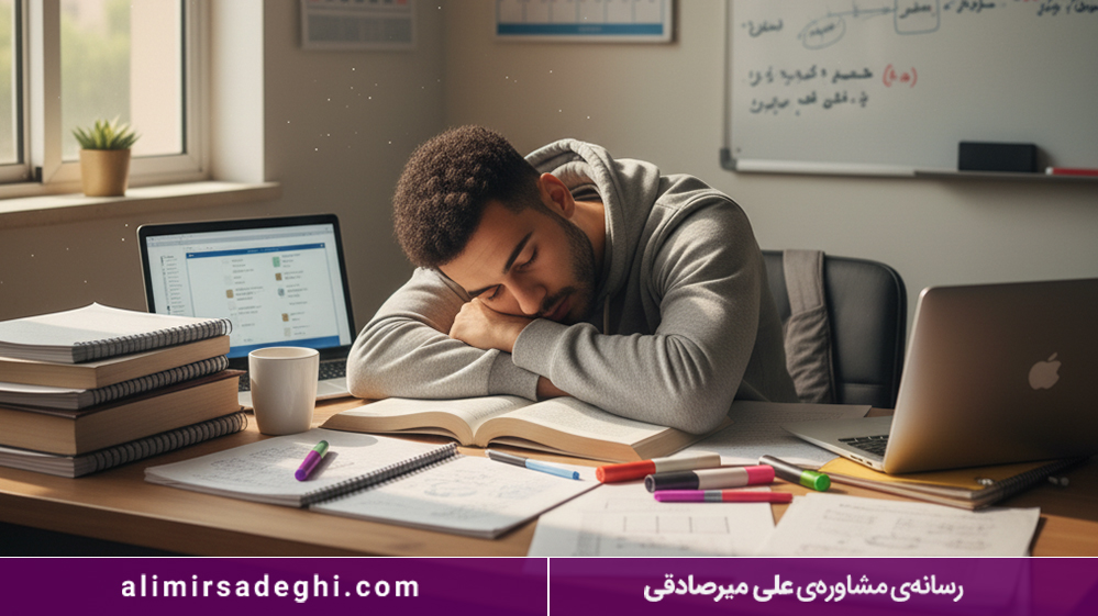 راه‌های غلبه بر خستگی ماه‌های آخر کنکور 