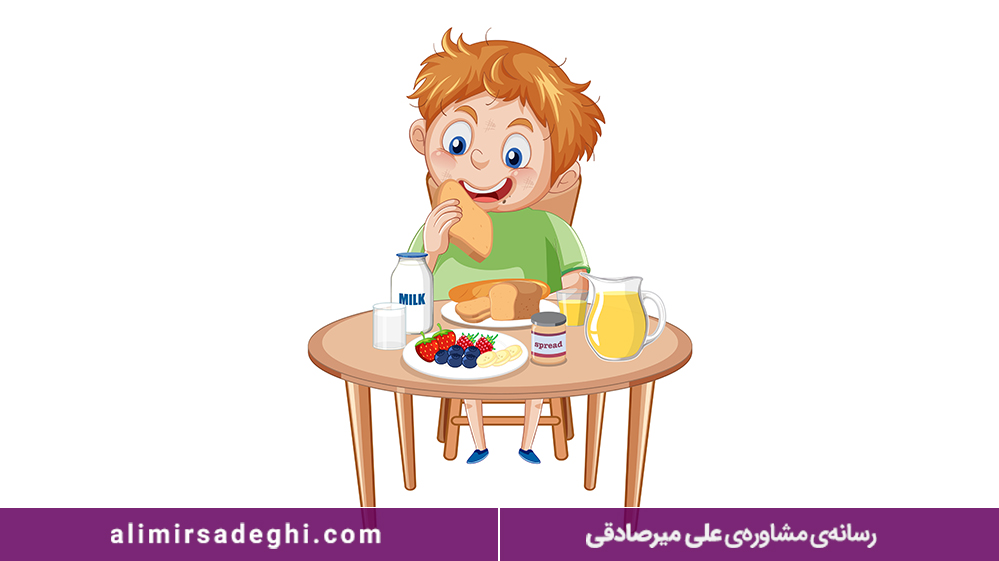 تعریف صبحانه و جایگاه آن در برنامه غذایی کودکان
