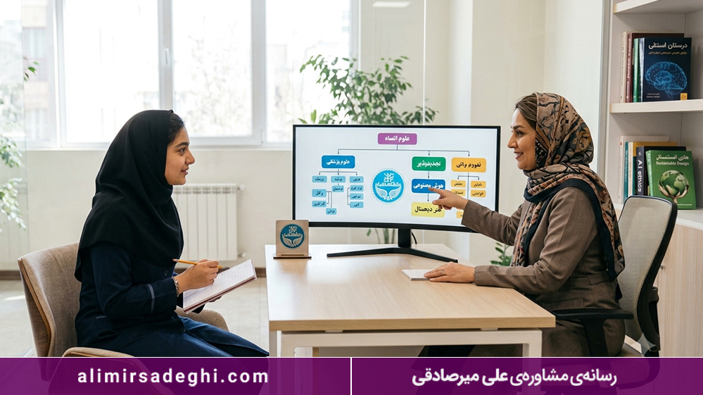 انتخاب رشته تحصیلی دختران 