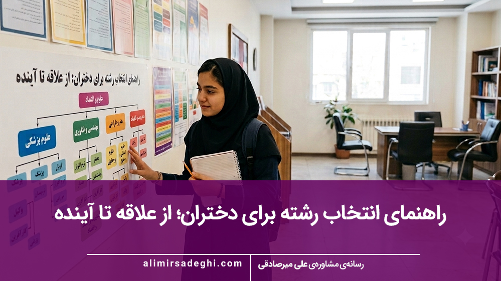 راهنمای انتخاب رشته برای دختران؛ از علاقه تا آینده