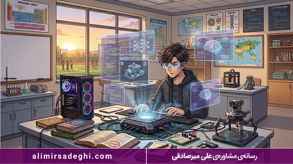 نقش مشاور در مسیر تحصیلی دانش‌آموزان در عصر هوش مصنوعی